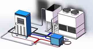 Steel strapping tempering oven